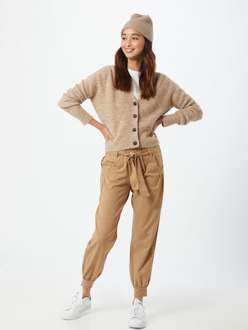 BUFFALO Tapered Haremsbyxa i beige