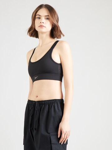 Reebok - Soutien Bustier Soutien de desporto 'CORE' em preto: frente