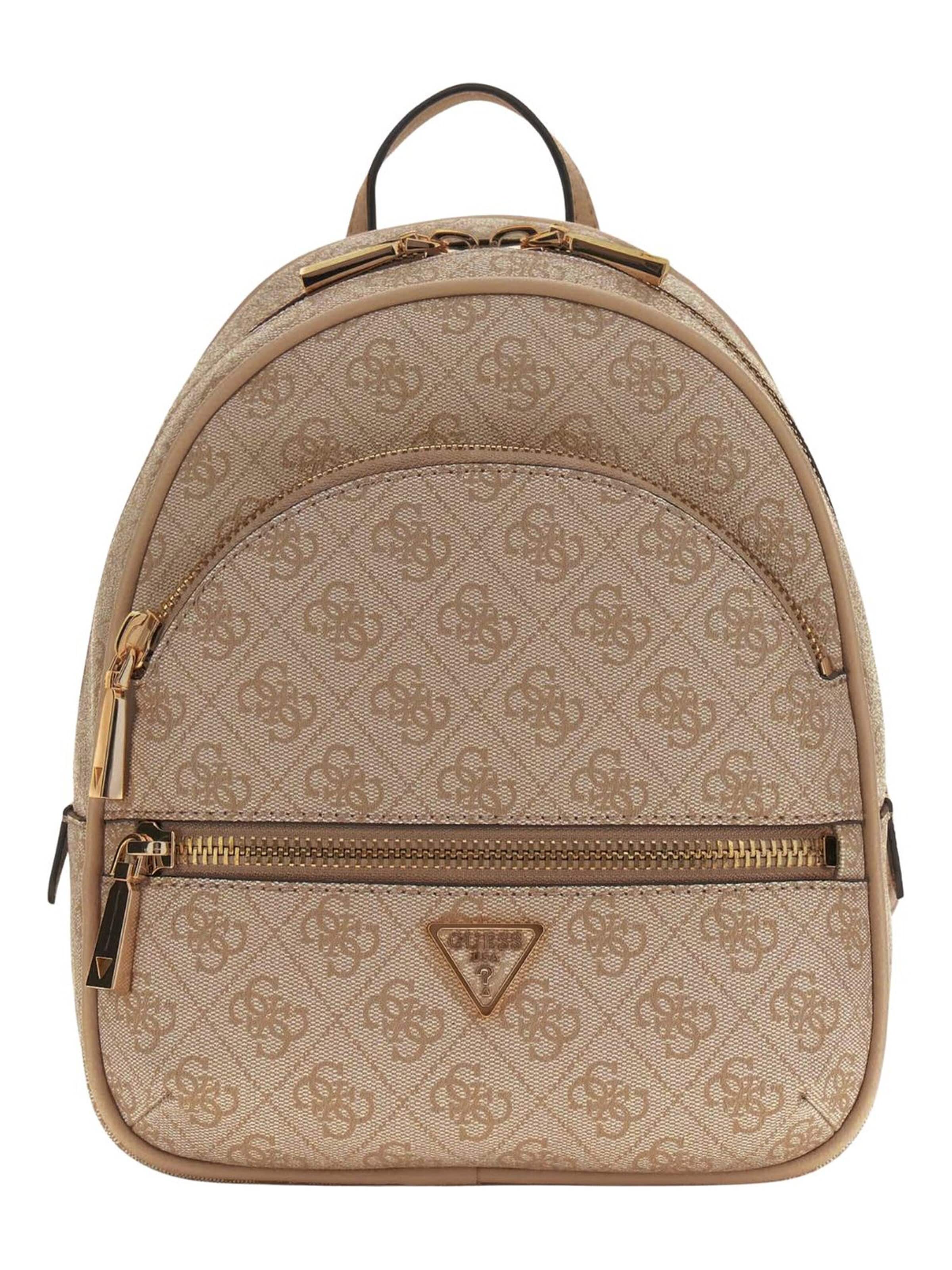 Zaino 'Guess Zaino Manhattan II Backpack' di GUESS in beige: frontale