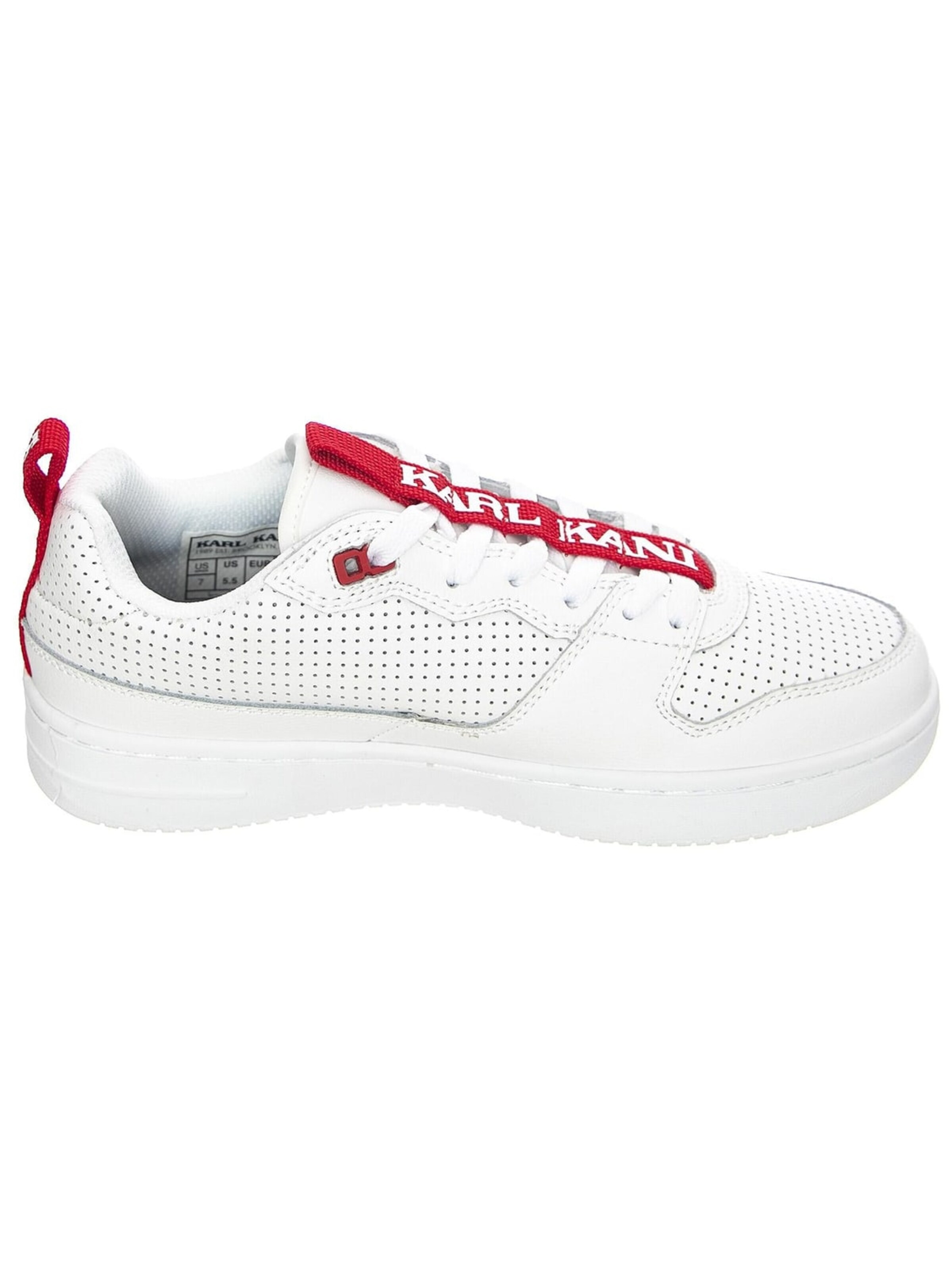 Karl Kani Sportieve veterschoen 'Mens Kani 89 TT Shoes' in Wit