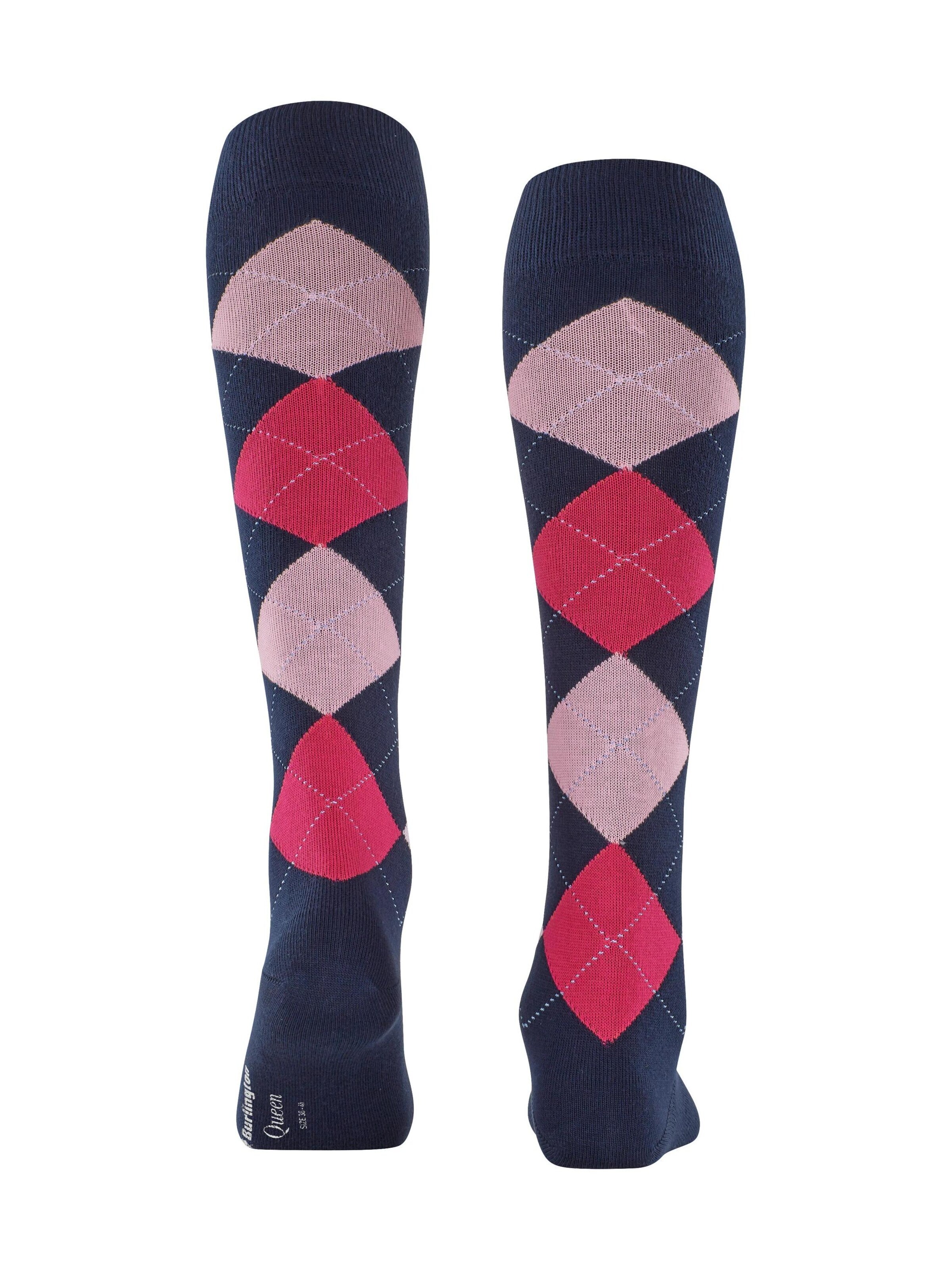 BURLINGTON Overknee Strümpfe 'Queen'‌‌‌ in Blau
