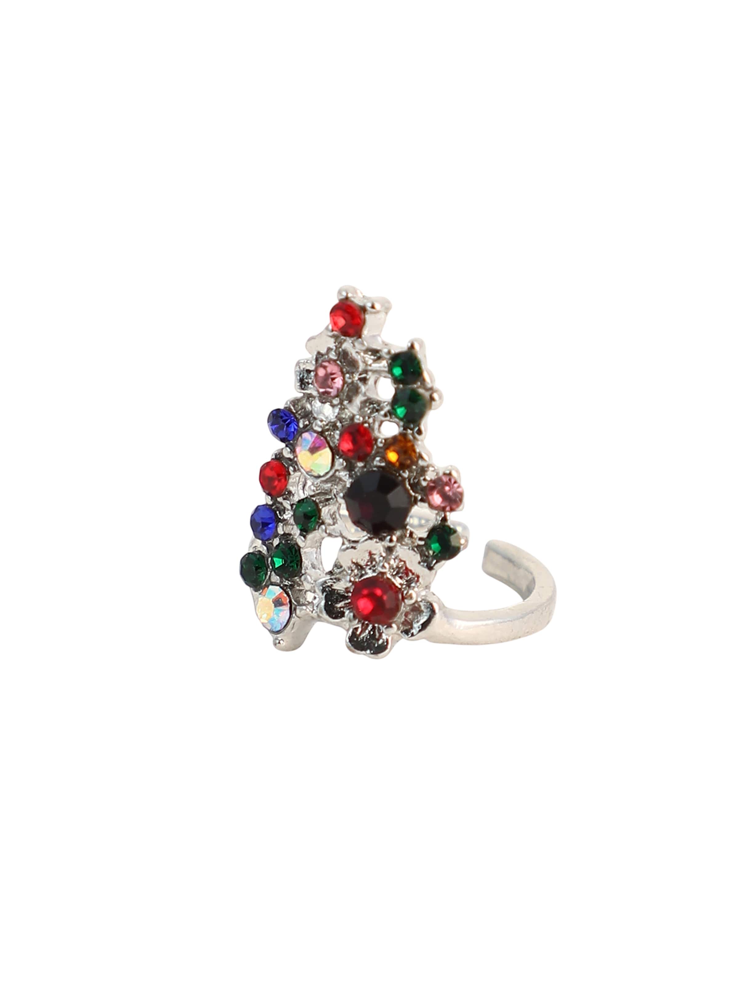 SOHI Кольцо 'Harshika' в Серебристый