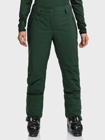 Schöffel Regular Outdoorbroek 'Pine' in Groen: voorkant