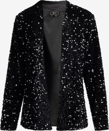 faina Blazer in Black: front