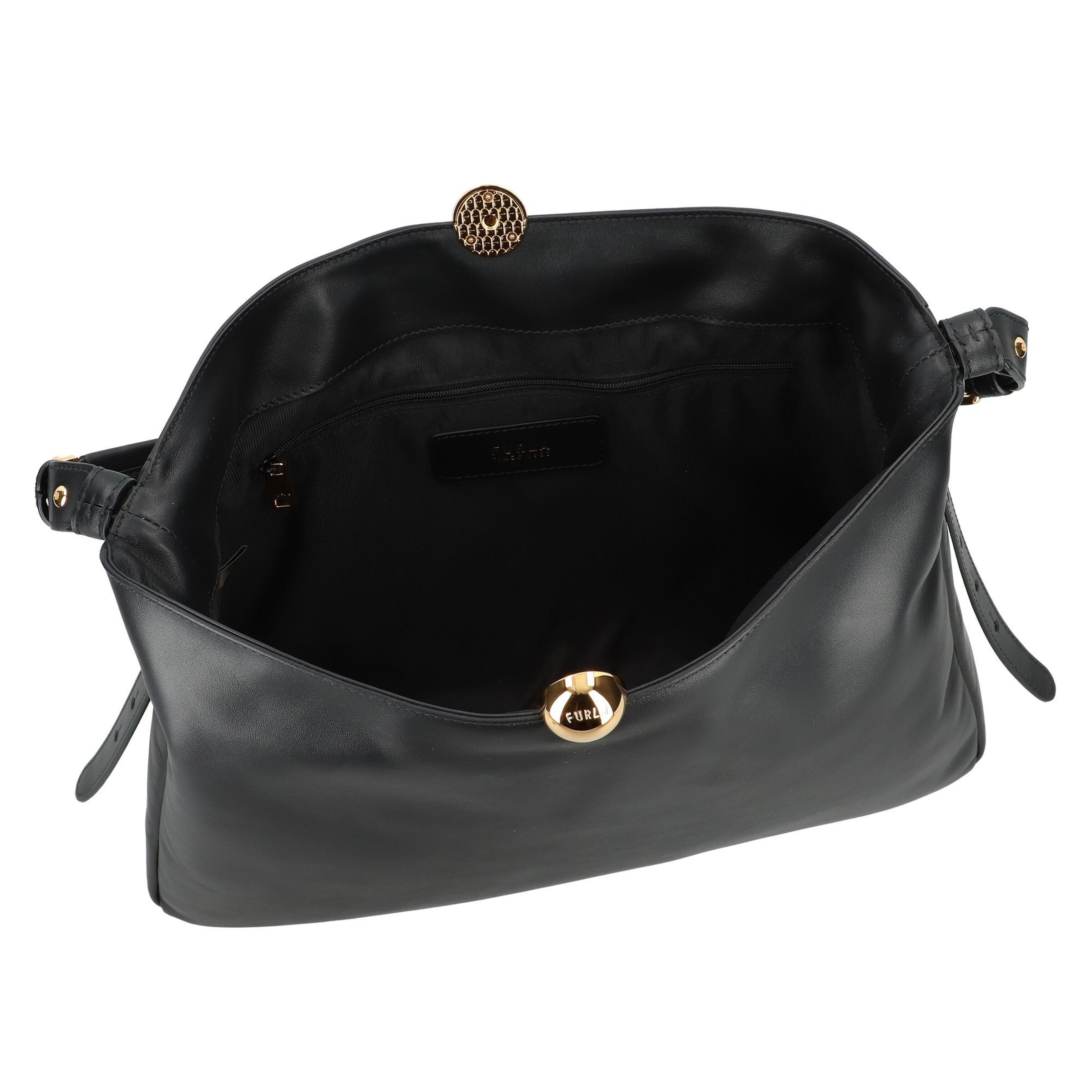 FURLA Schultertasche 'Sfera' in Schwarz