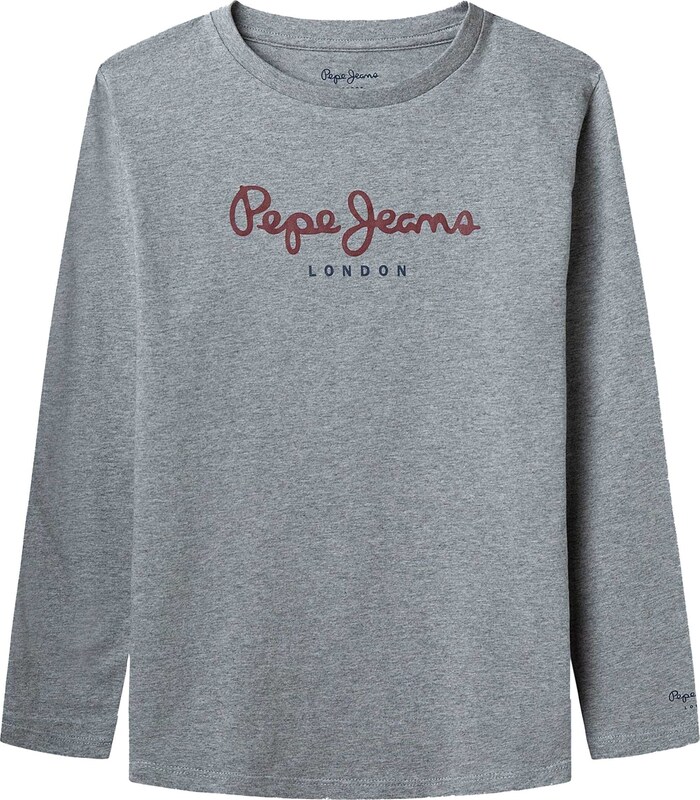 Pepe Jeans Shirt 'HERMAN' in Graumeliert
