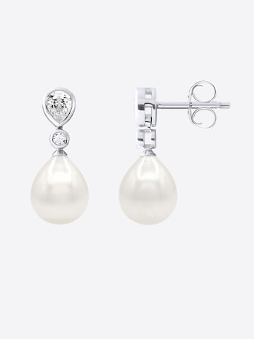Ateliers Saint Germain Earrings 'Miramas' in White: front