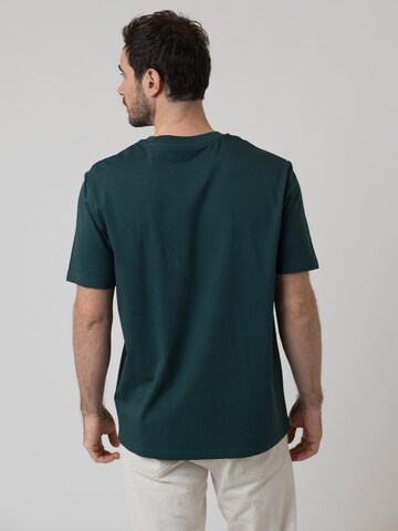 Bavarian Caps Shirt 'Papa Schlumpf' in Green
