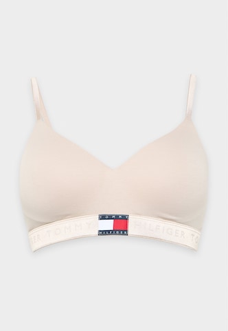 Tommy Hilfiger Underwear Сутиен с триъгълни чашки Сутиен в бежово: отпред