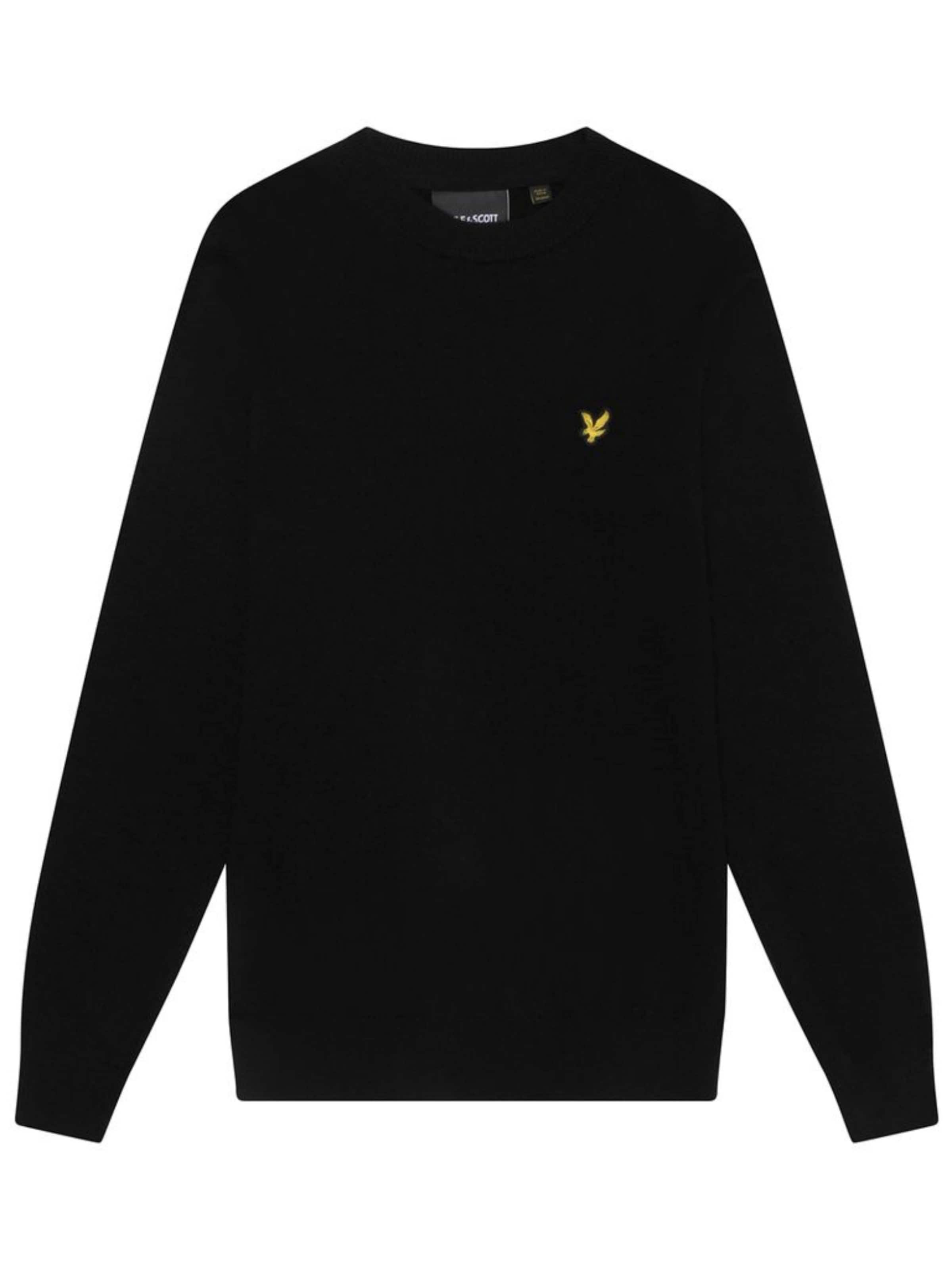 Lyle & Scott Pullover in Schwarz: Vorderseite