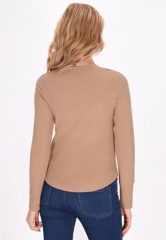 usha FESTIVAL - Camiseta 'Fashion Look' en marrón
