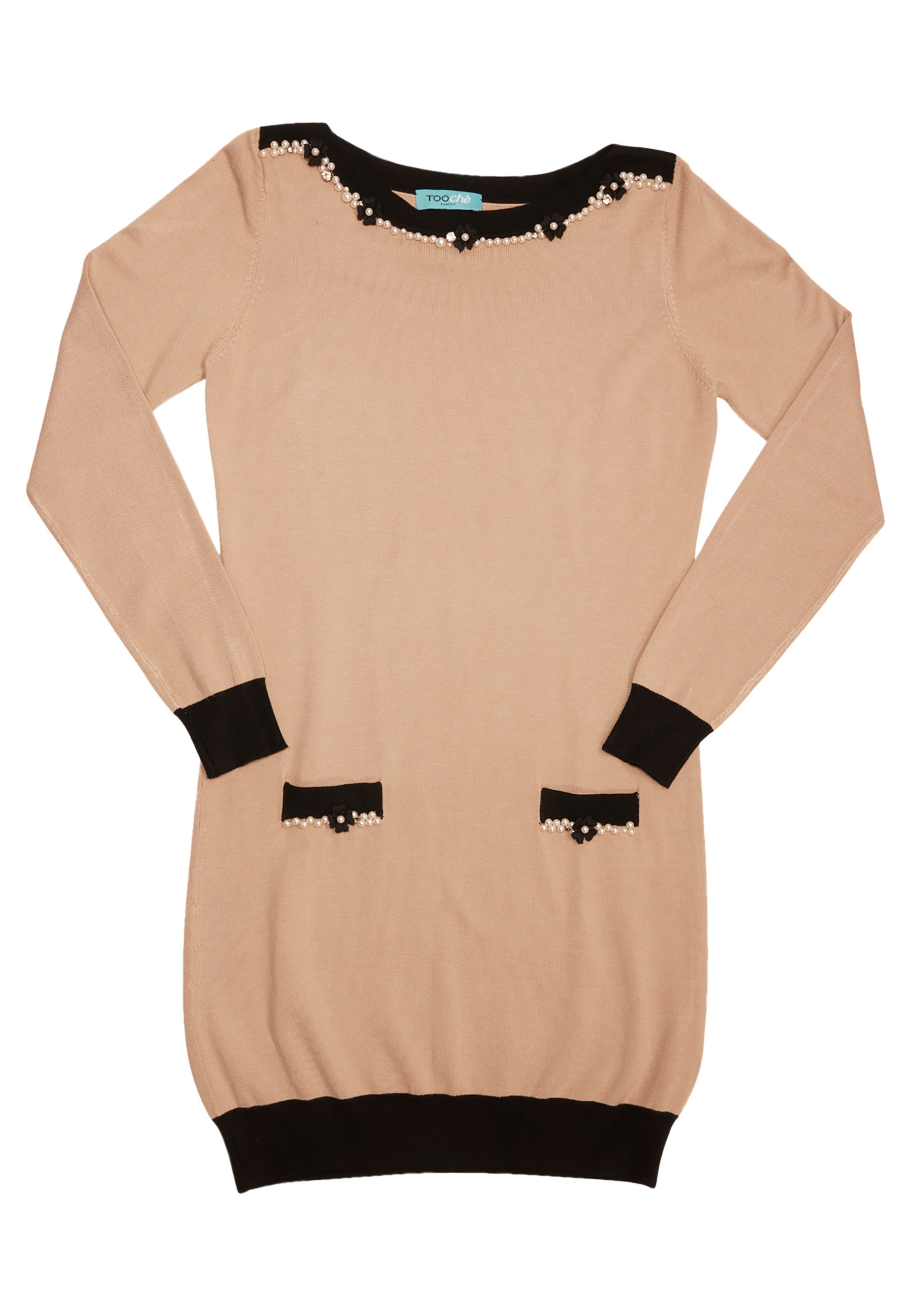TOOche Dress 'Classy Vintage' in Beige: front