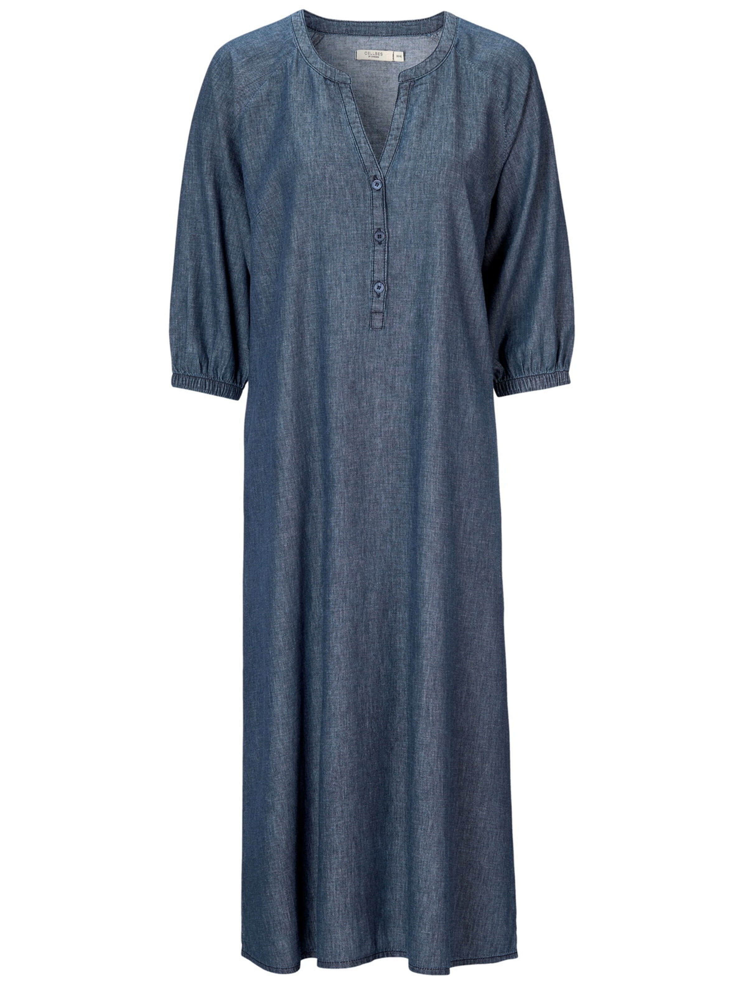 Cellbes of Sweden Jurk in Blauw: voorkant