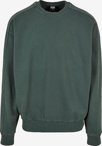 Urban Classics Sweatshirt in Green: front