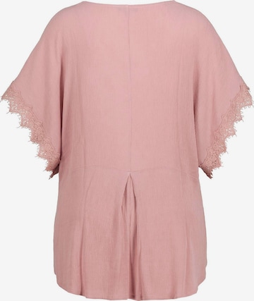 Ulla Popken - Blusa en rosa