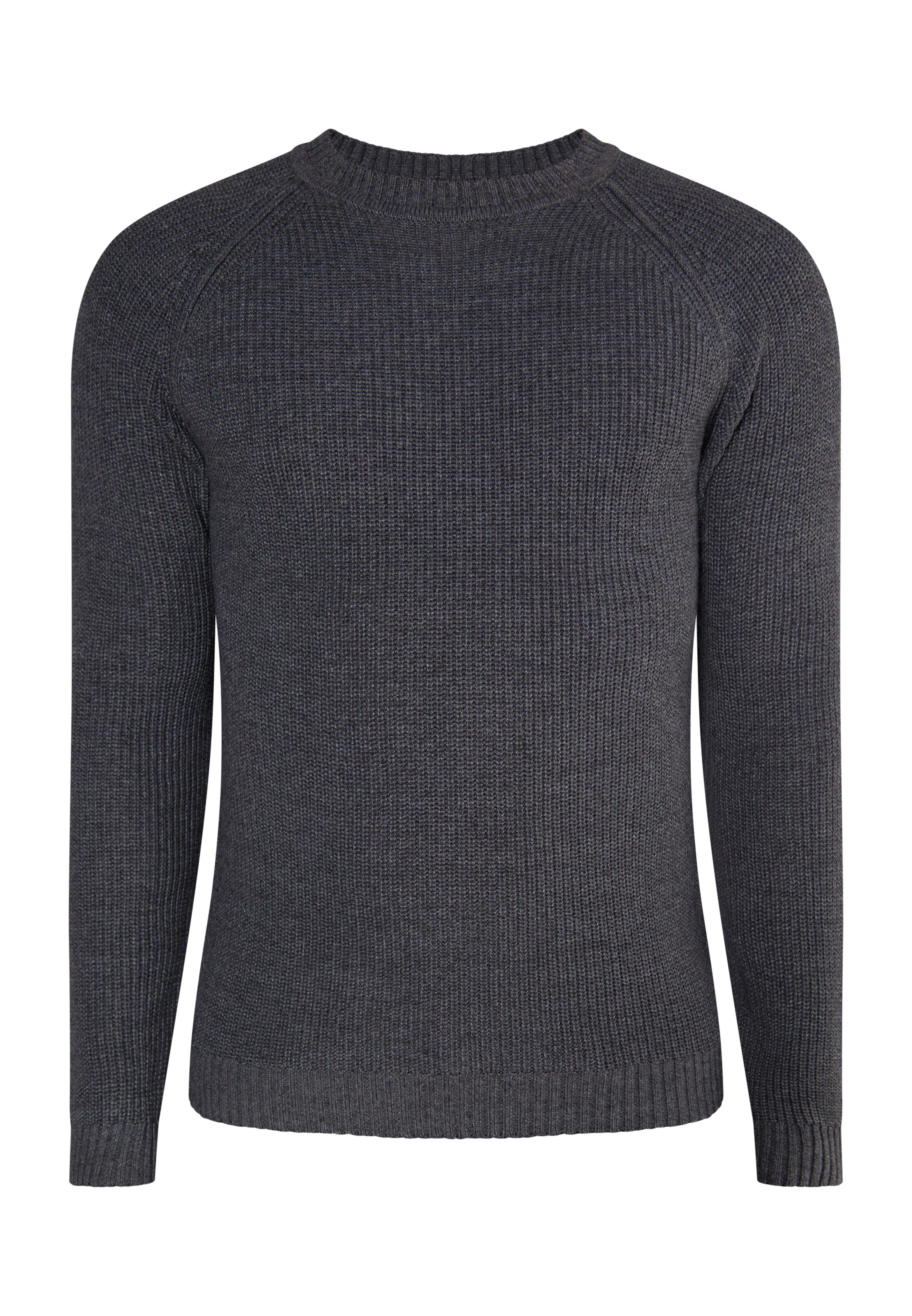 DreiMaster Vintage Sweater in Grey: front