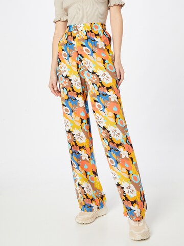 Wide Leg Pantalon Trendyol en jaune : devant