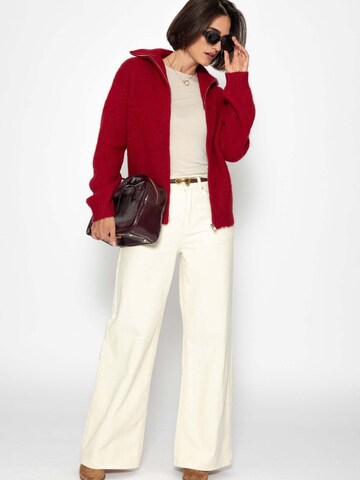 SASSYCLASSY Oversized Cardigan in Red