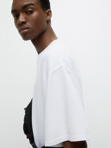 Pull&Bear T-Shirt in Weiß