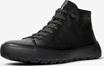 CAMPER - Sapatilhas altas 'Peu Serra' em preto: frente