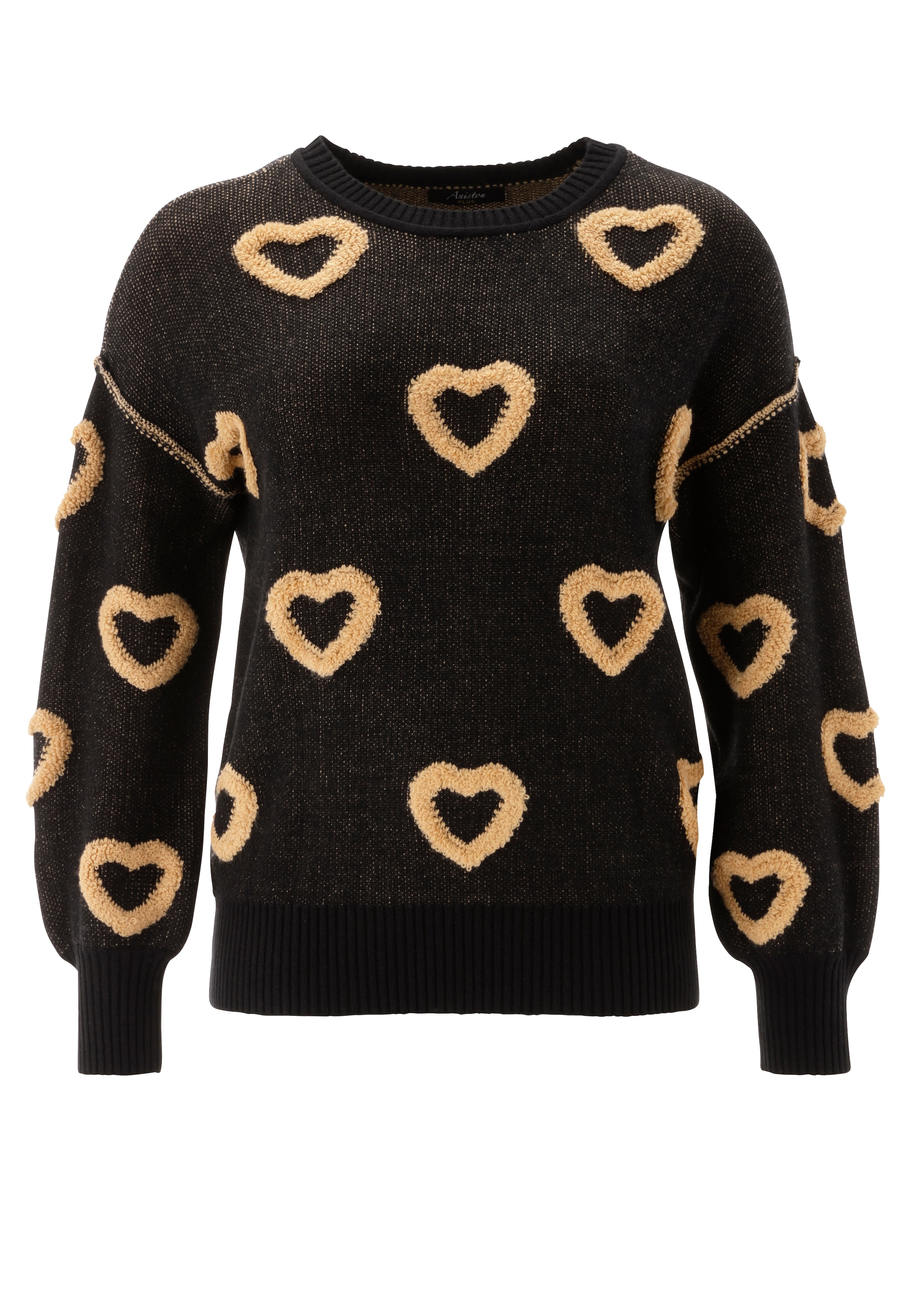 Aniston Pullover in Schwarz: Vorderseite