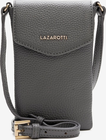 Lazarotti Crossbody Bag 'Bologna' in Grey: front