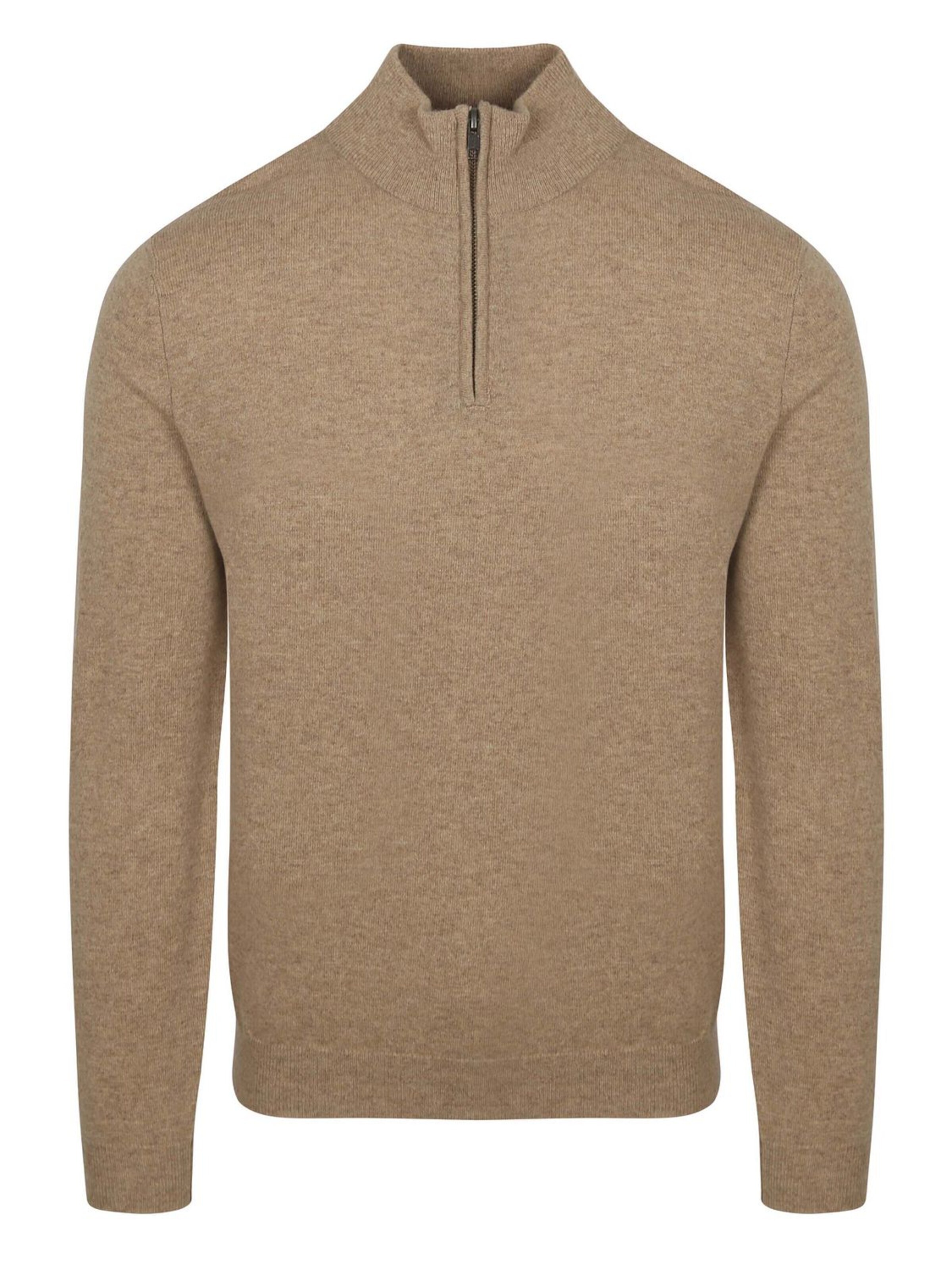 Steppin' out Trui in Beige: voorkant