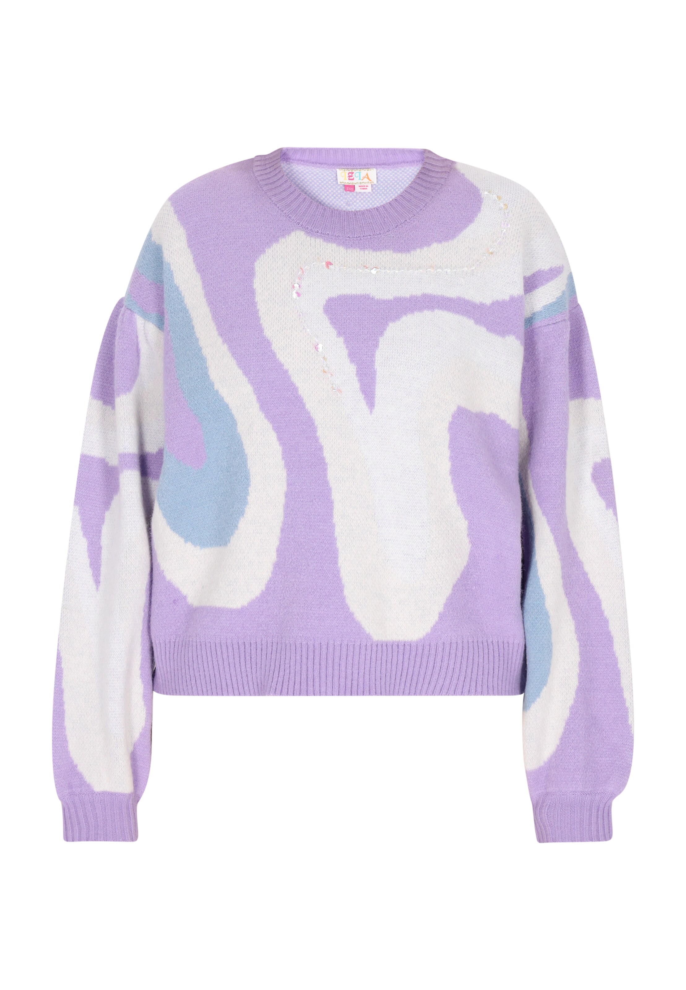 IZIA Pullover in Lila: Vorderseite