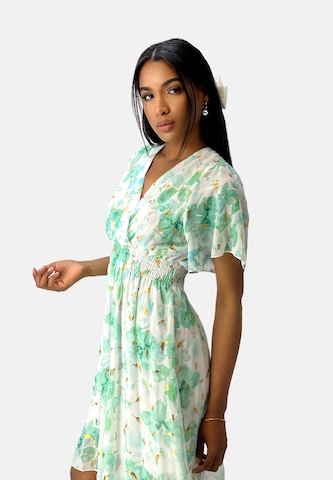 Robe d’été Elara en bleu