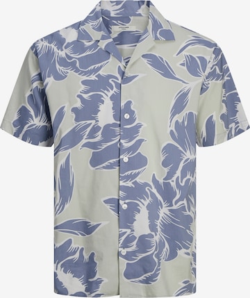 Fit confort Chemise 'Palma Resort' JACK & JONES en vert : devant