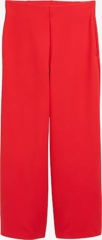 TOM TAILOR DENIM Broek in Rood: voorkant