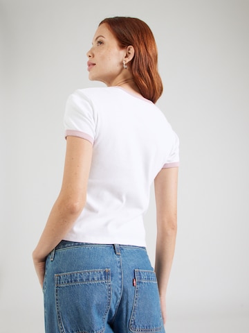 LEVI'S ® Μπλουζάκι 'RINGER RICKIE' σε λευκό