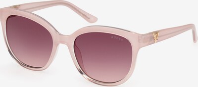GUESS Sonnenbrille in gold / rosa / weiß, Produktansicht