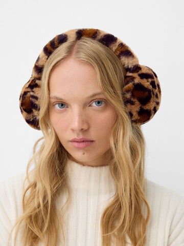 Bershka Earmuffs in Brown