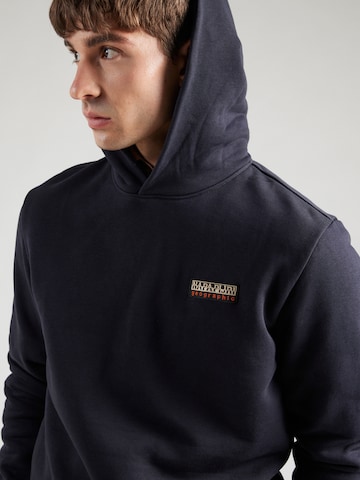 NAPAPIJRI Sweatshirt 'BASILE H' in Schwarz