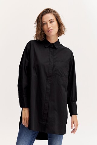 Fransa Blouse 'Hallie' in Black: front