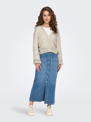 ONLY Knit cardigan 'ONLKristy' in Grey