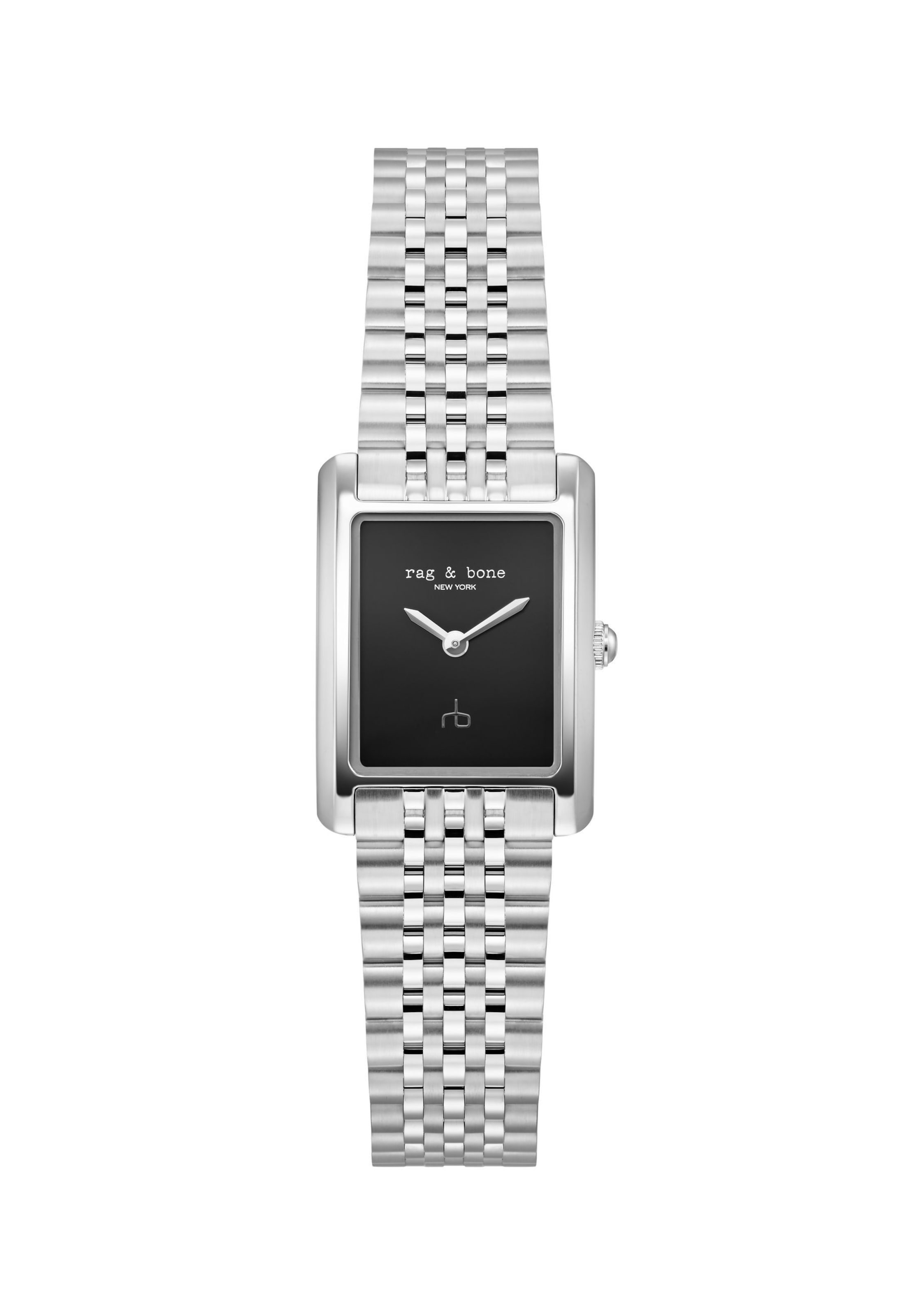 rag & bone Analog Watch ' Brynn ' in Silver: front