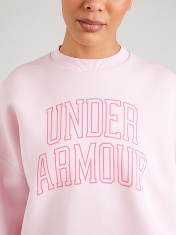 Hanorac sport de la UNDER ARMOUR pe roz