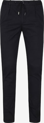 Coupe slim Pantalon chino Profuomo en bleu : devant