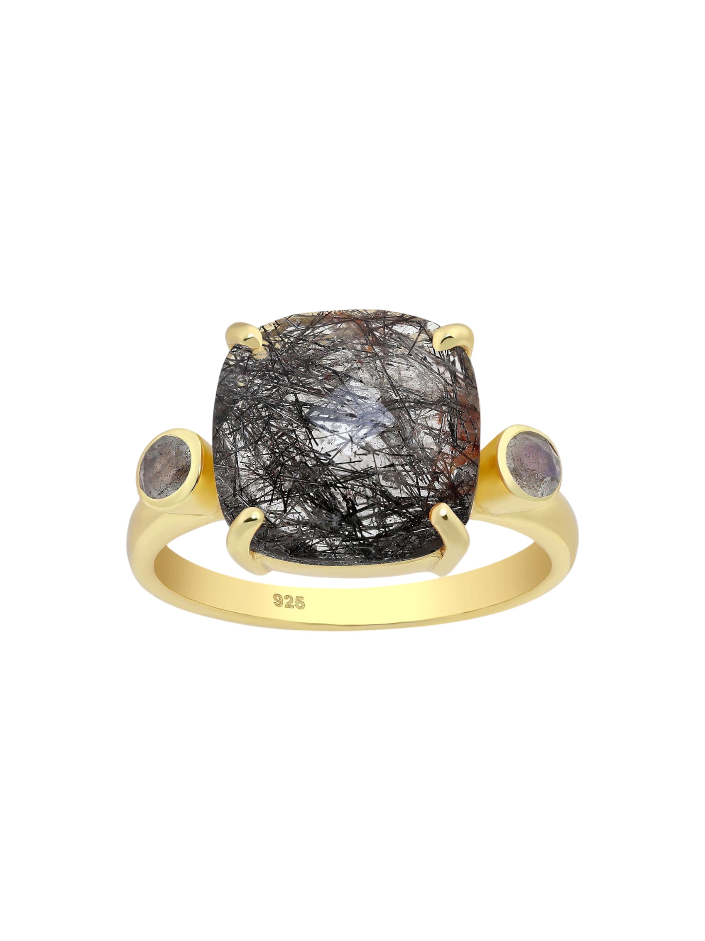 La Moda Me Ring 'Nebbia' in Gold: front