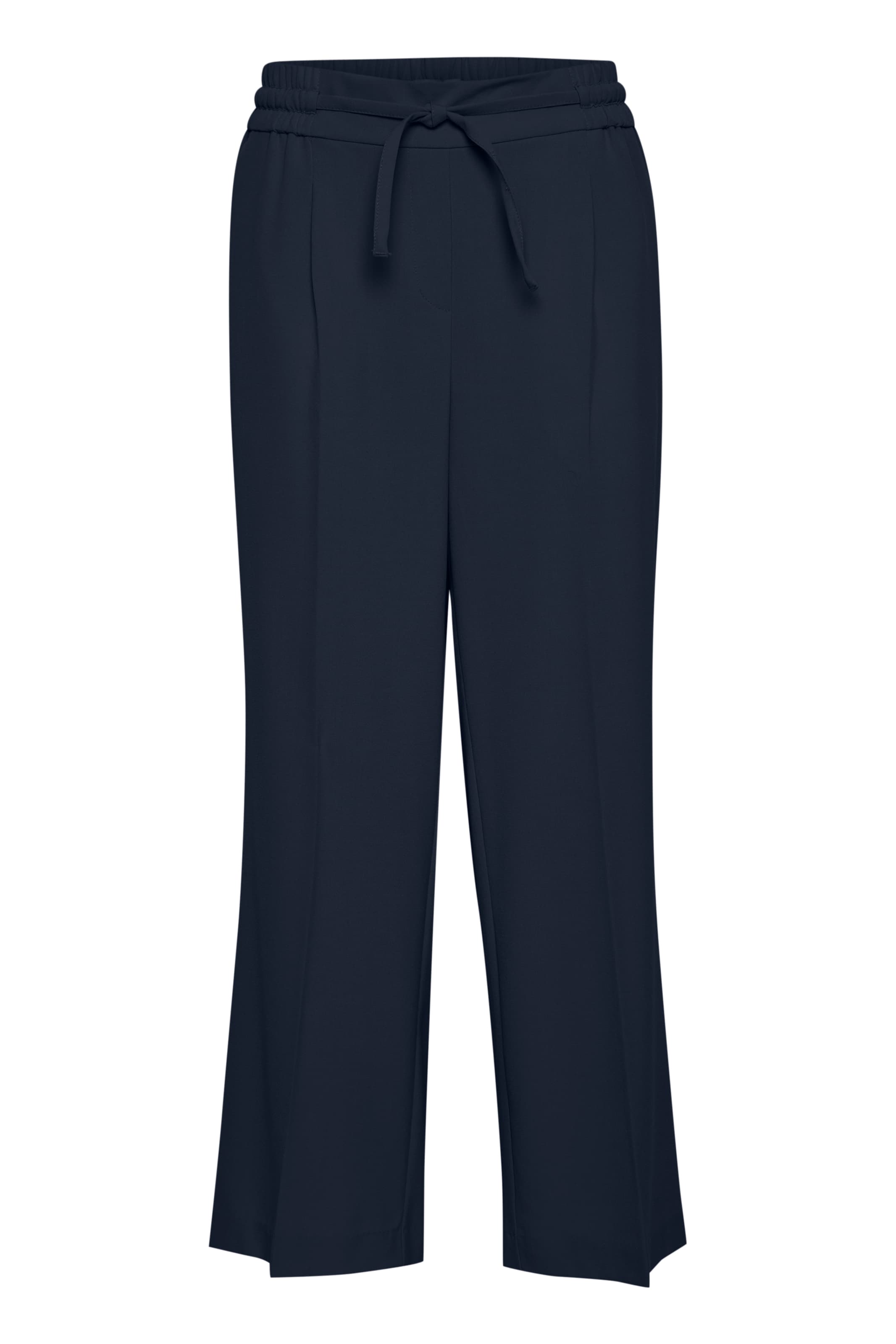 Loosefit Pantalon à pince b.young en bleu : devant