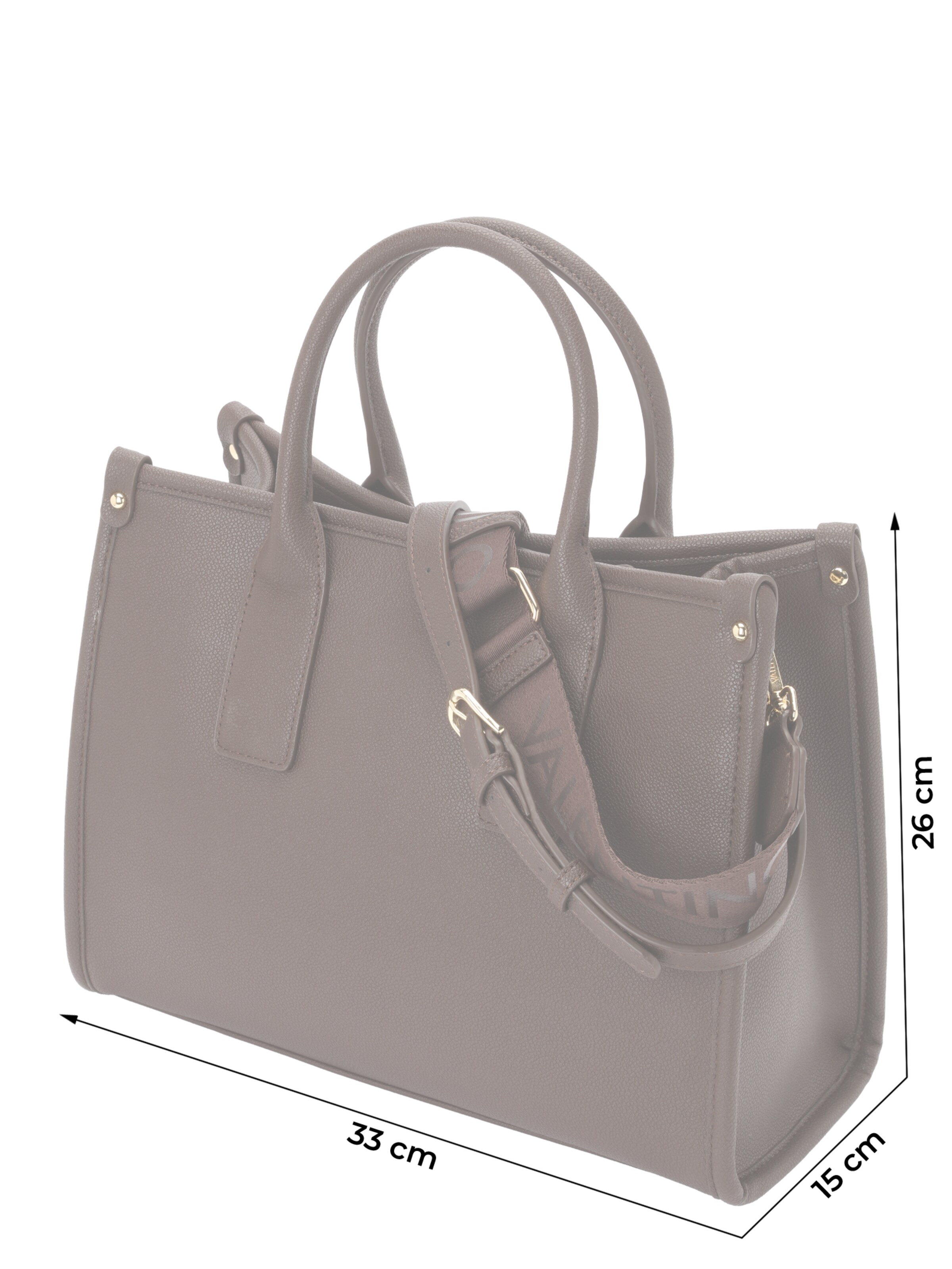 VALENTINO Shopper 'Foxy Re' - Hnedá