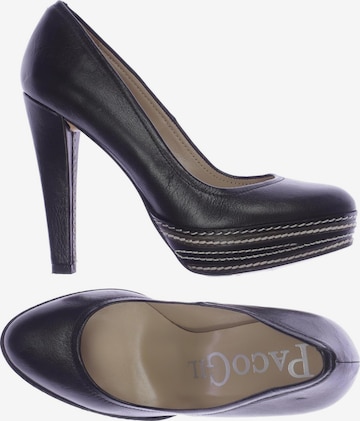 PACO GIL Pumps 37 in Schwarz: predná strana