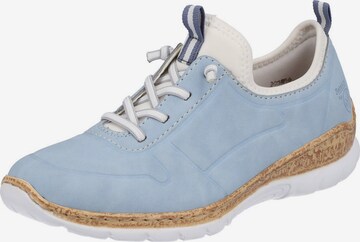 Rieker Lace-Up Shoes in Blue: front