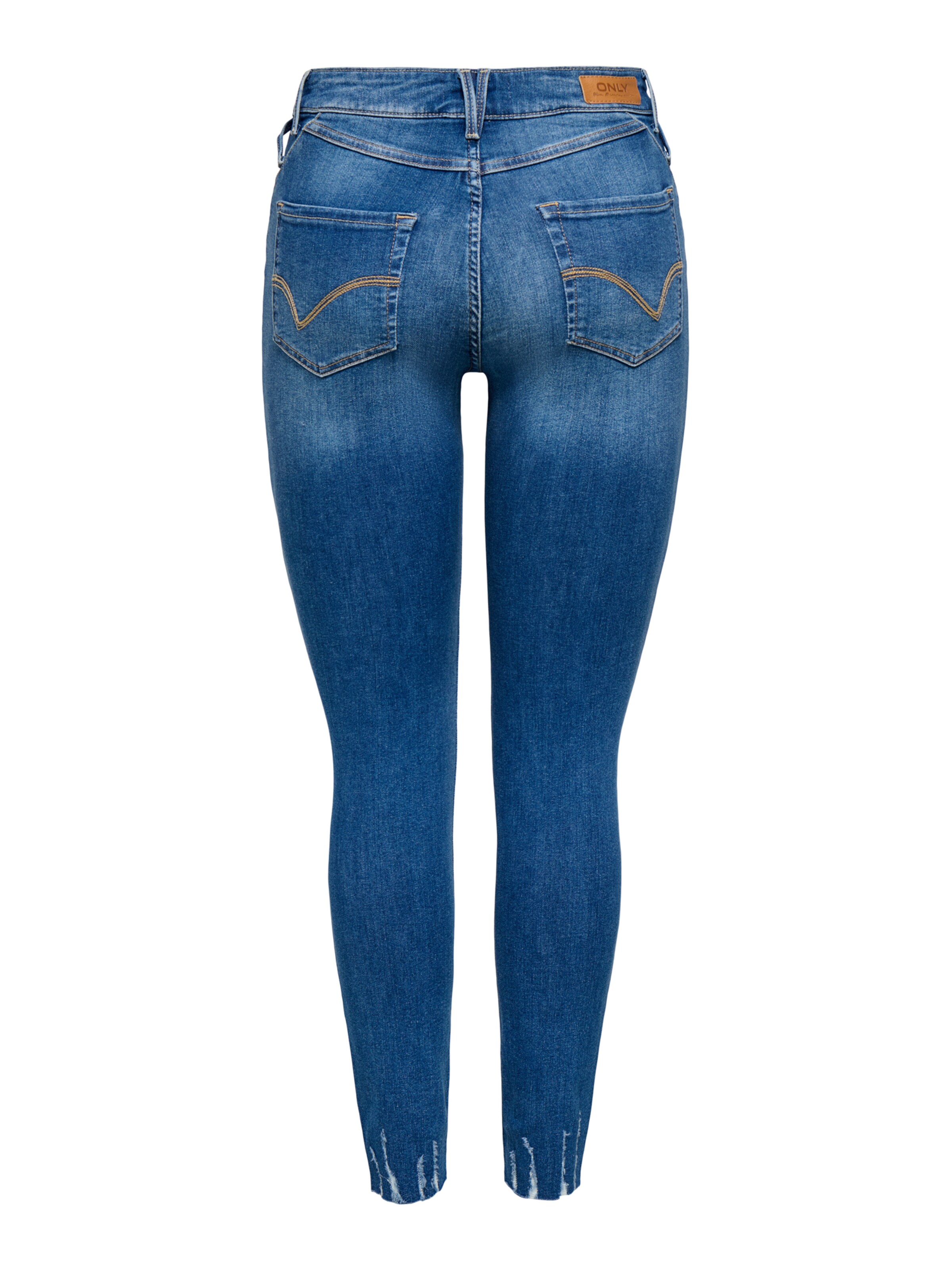 Only Petite Skinny Jeans 'ONLBLUSH' in Blauw