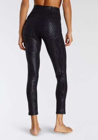 LASCANA Skinny Leggings in Zwart