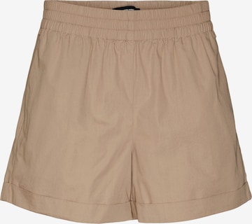 VERO MODA Regular Byxa 'FIAJAS' i beige: framsida