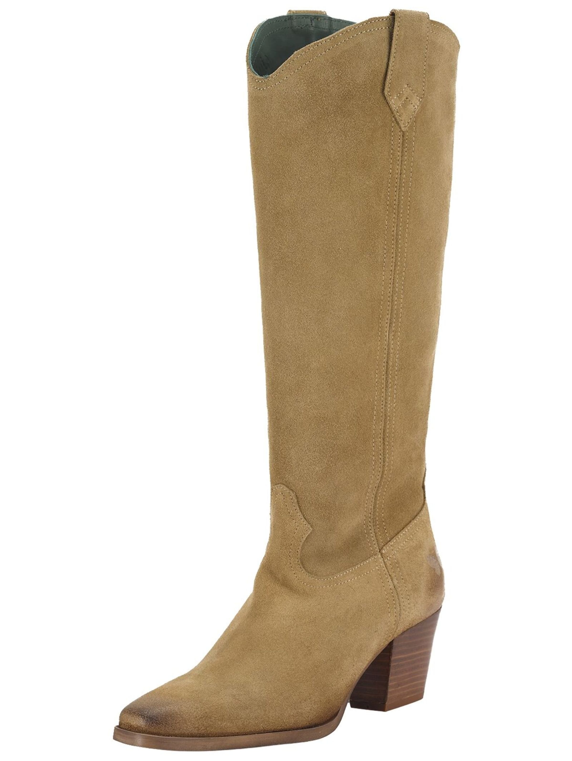 FELMINI Bottes de cowboy en 36 en marron, Vue avec produit