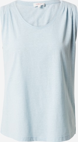 s.Oliver Top in Blauw: voorkant